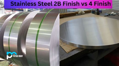 2b vs 4 sheet metal|stainless steel 2b finish.